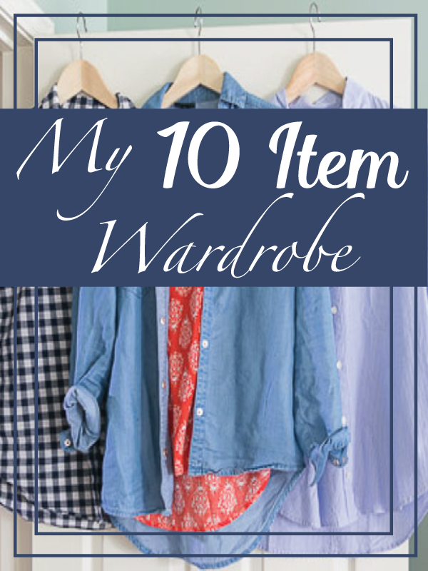 Define Your Style Through The 10 Item Wardrobe