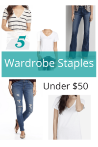 Five Wardrobe Staples Under $50