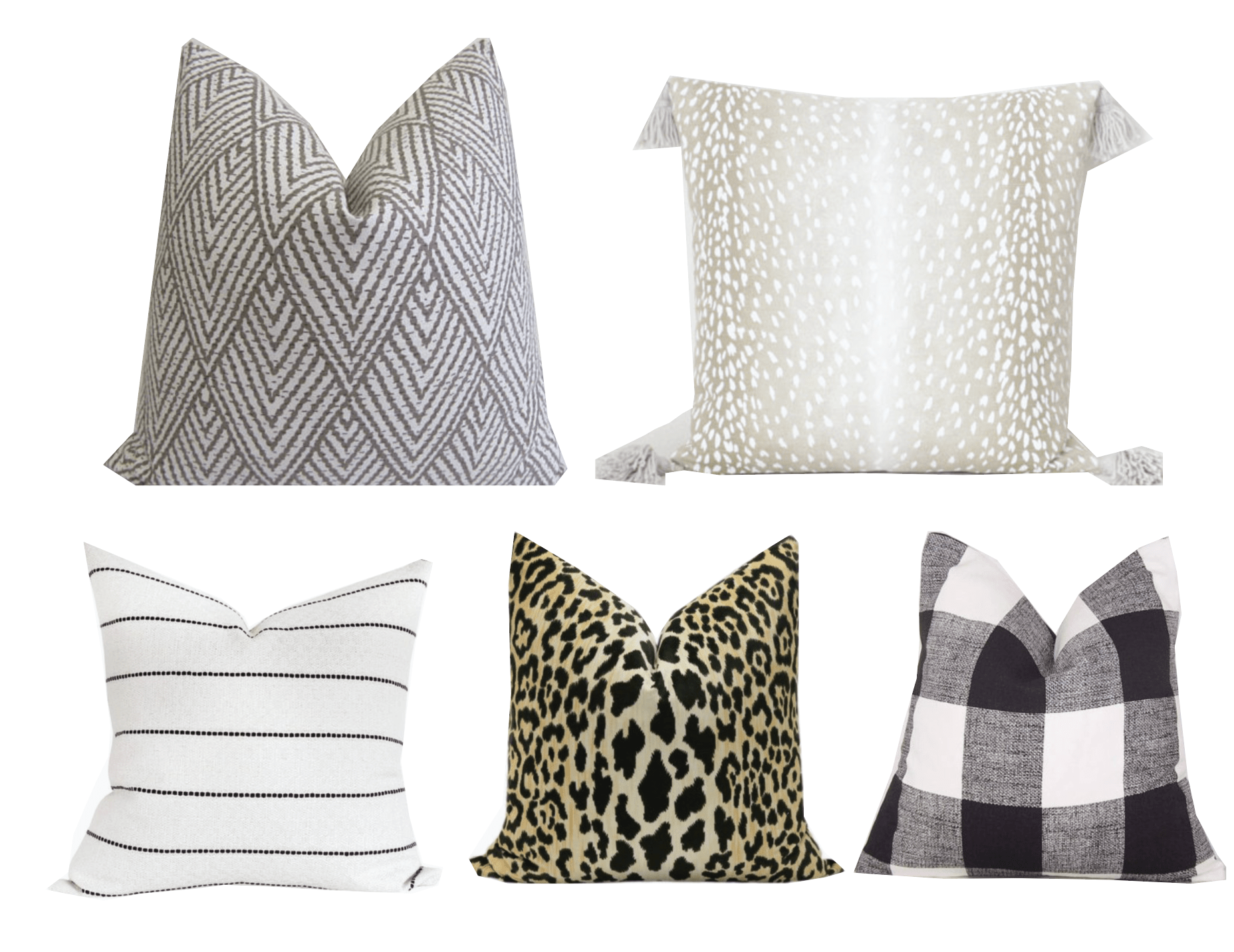 Five on Friday: Patterned Neutral Pillows