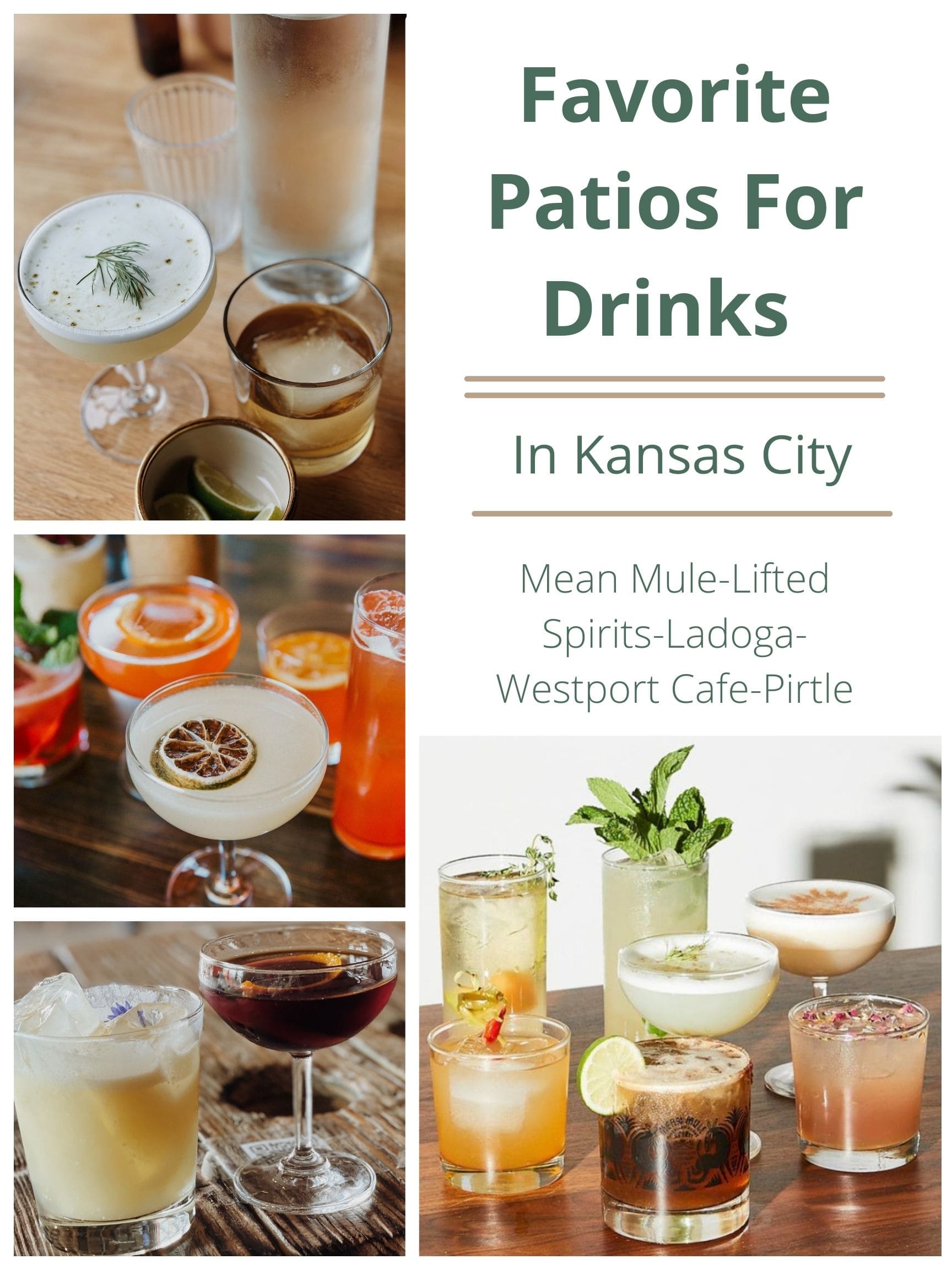 Favorite Patios for Drinks in KC